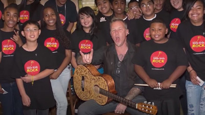 „Metallica“ lyderis James Hetfield: muzika išties sugeba išgelbėti gyvybes (+ video)
