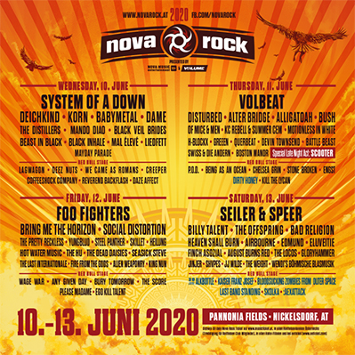 Austrijos „Nova Rock“ skelbia daugiau atlikėjų ir įspėja, jog bilietai greitai brangs